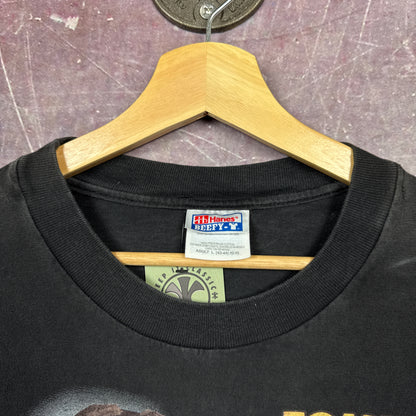 90s Black Tomb Raider Shirt 3424