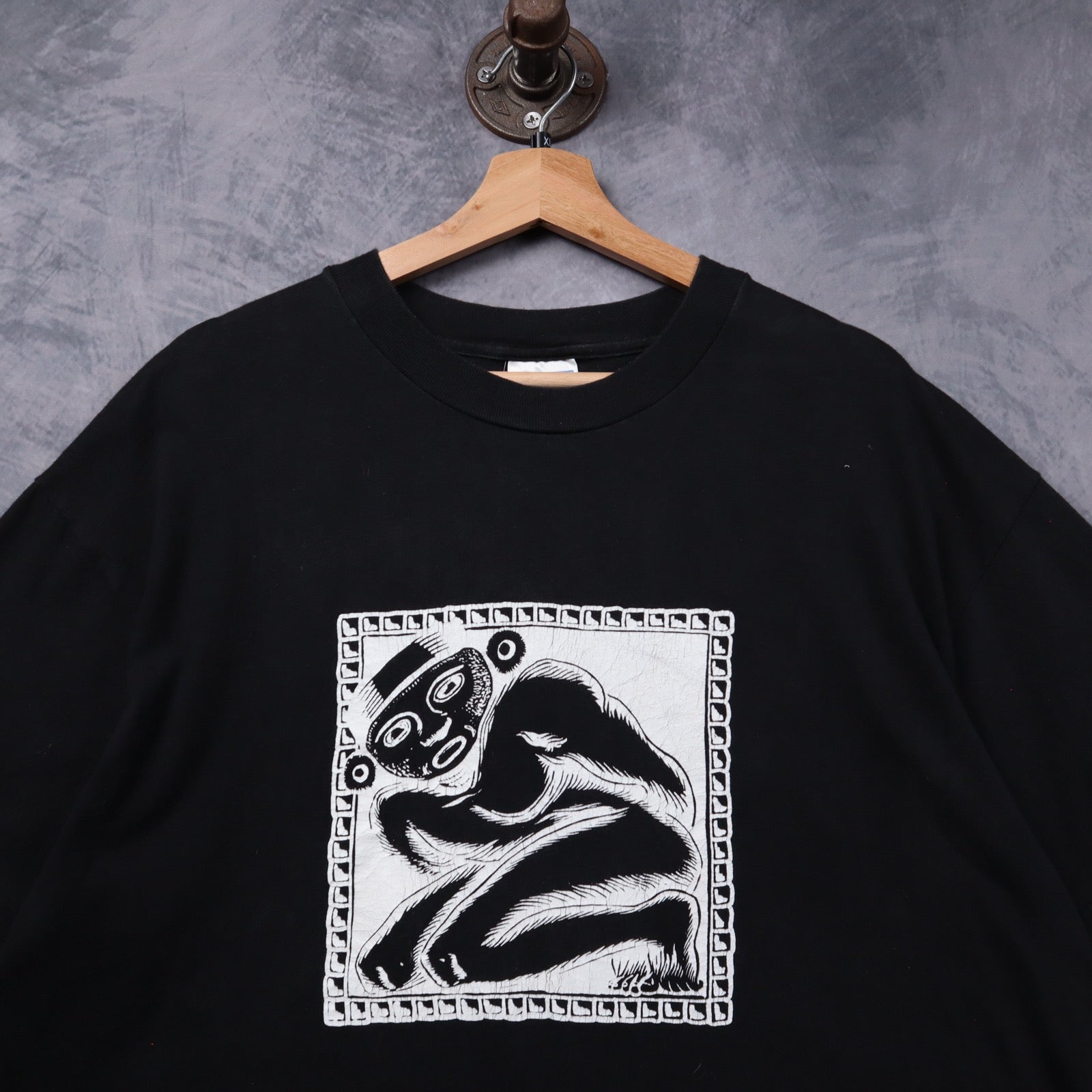90s Black Captive Audience San Marcos Texas Shirt 5347