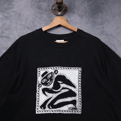 90s Black Captive Audience San Marcos Texas Shirt 5347