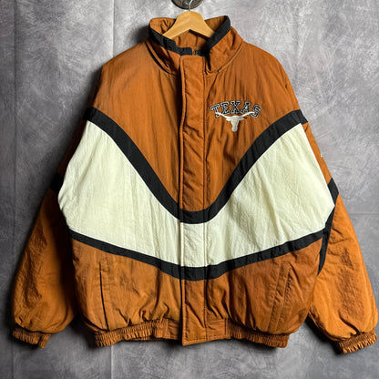 90s Orange Texas Longhorns Apex Puffer Jacket 4454