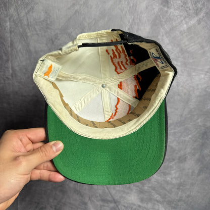 90s Texas Longhorns Logo Athletic Splash Snapback Hat 4624