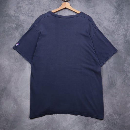 90s Navy Blue Derek Jeter Yankees Pro Player Shirt 4866
