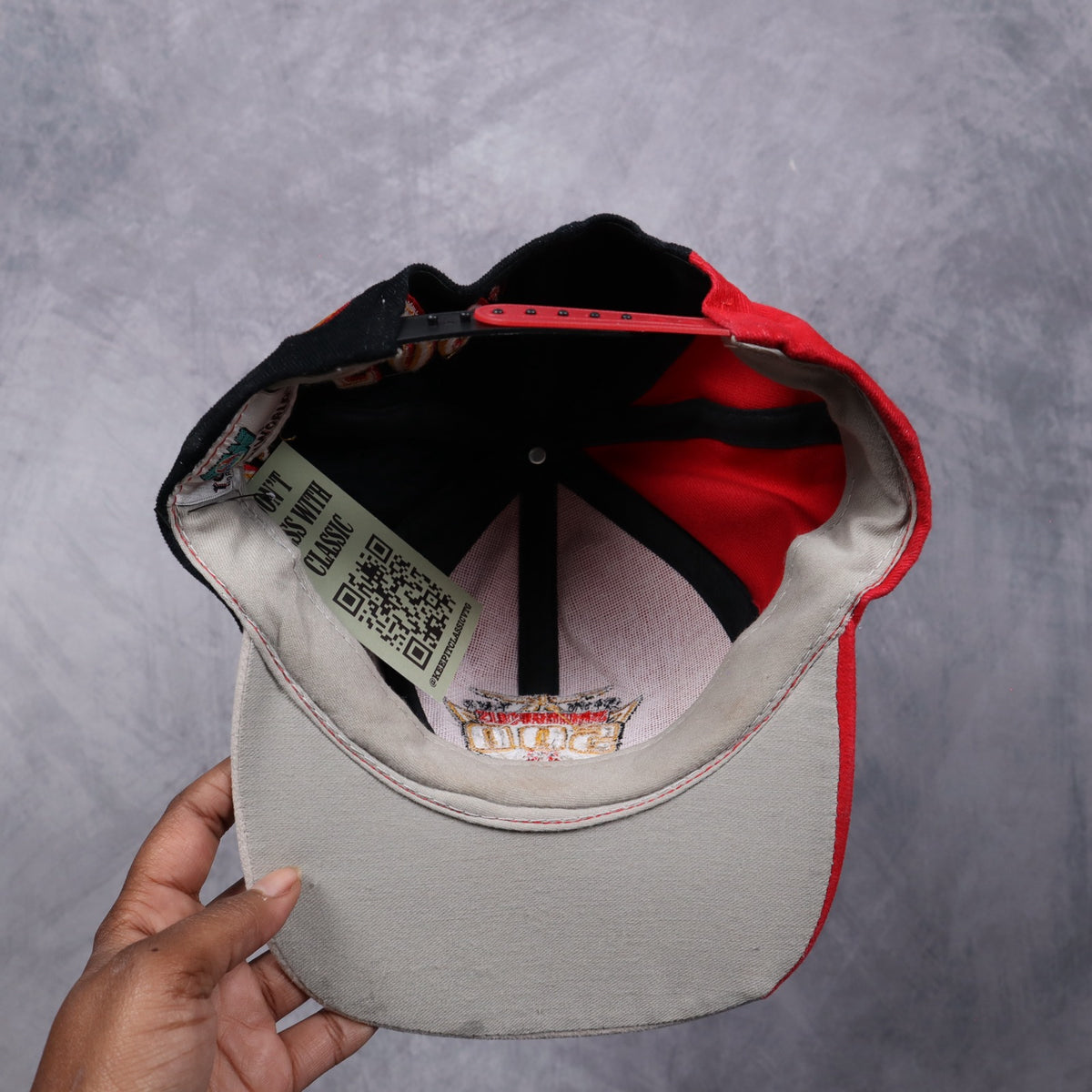 1999 Red Indianapolis 500 Snapback Hat 7287