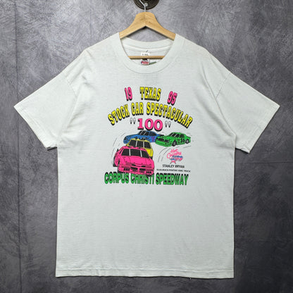 1995 White Corpus Christi Speedway Shirt 3958