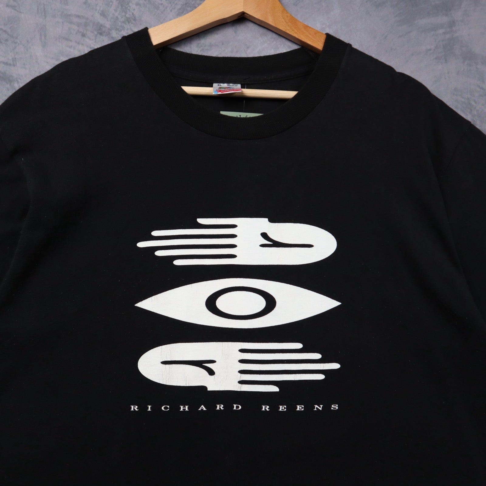 90s Black Richard Reens DOE Shirt 5431