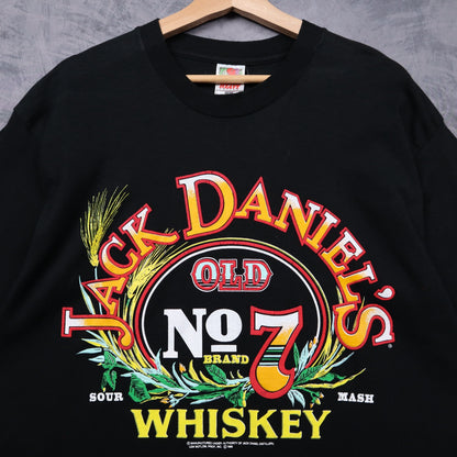 1996 Black Jack Daniel's Old No. 7 Whiskey Shirt 5502