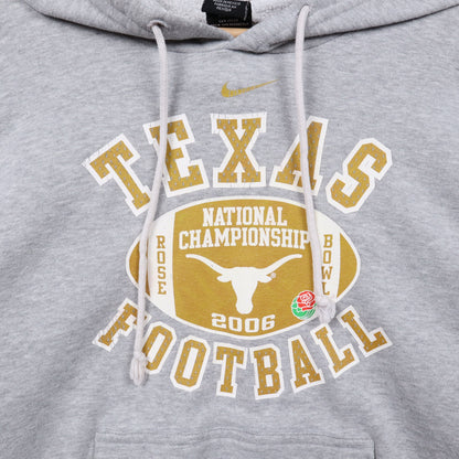 2006 Grey Nike Texas Longhorns Football Rose Bowl Hoodie 5625