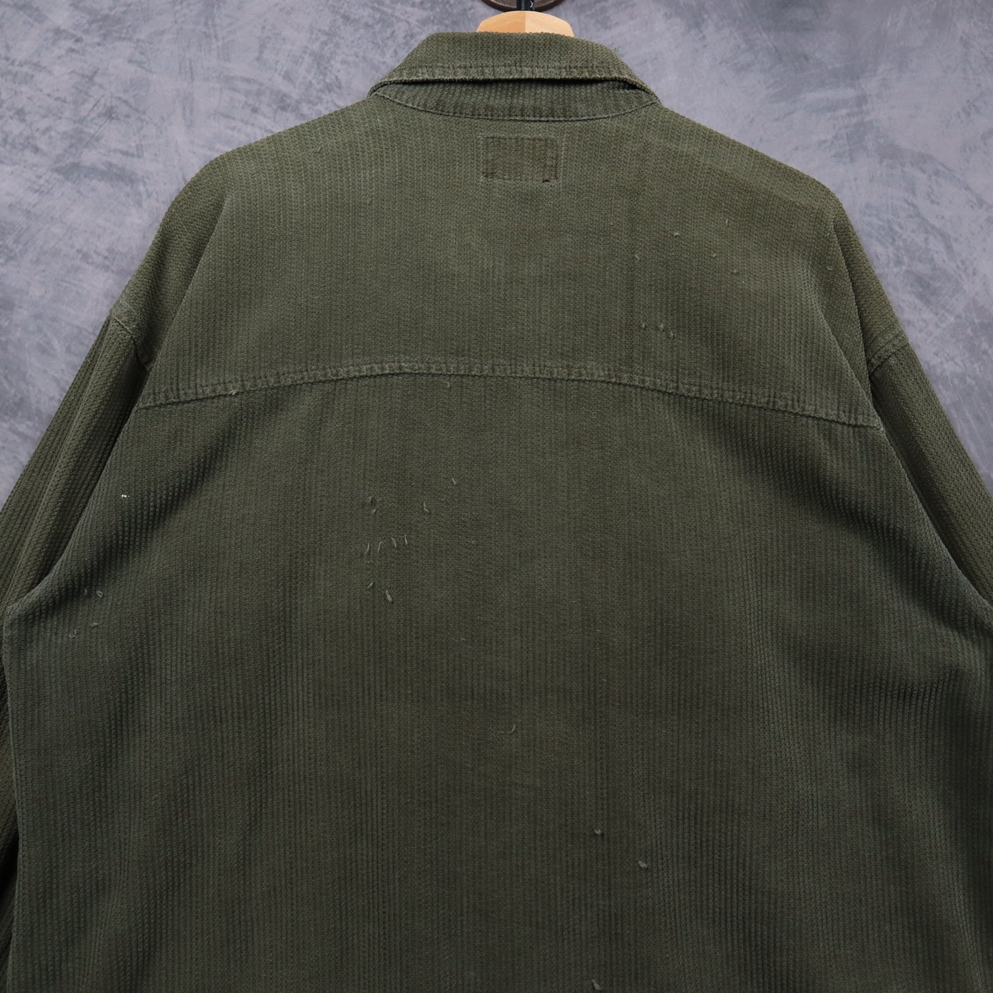 90s Olive Green Diversion Corduroy Zip Up Jacket 5554