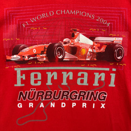 2004 Red Ferrari F1 Shirt 4071