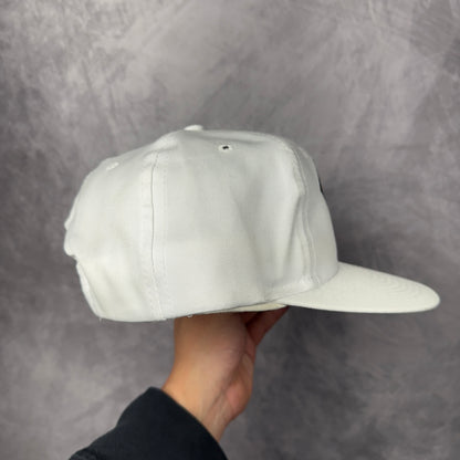 90s White NFL 75th Anniversary Snapback Hat 4305