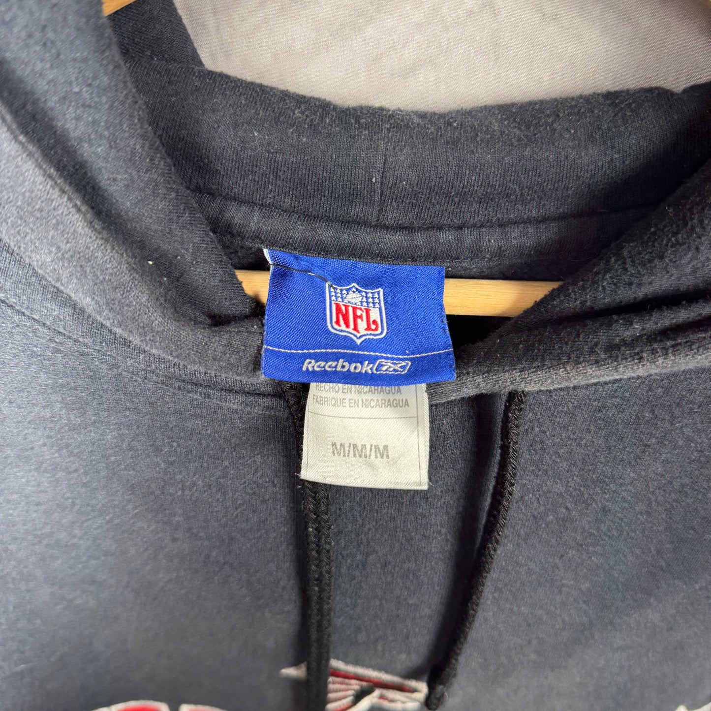 00s Black Atlanta Falcons Hoodie 4097