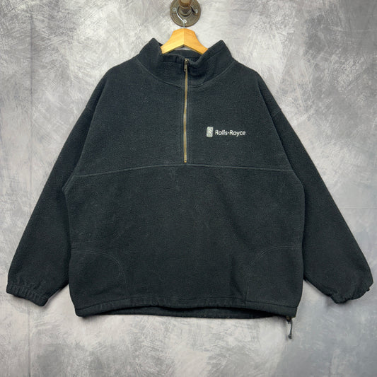 90s Black Rolls Royce Fleece 4023