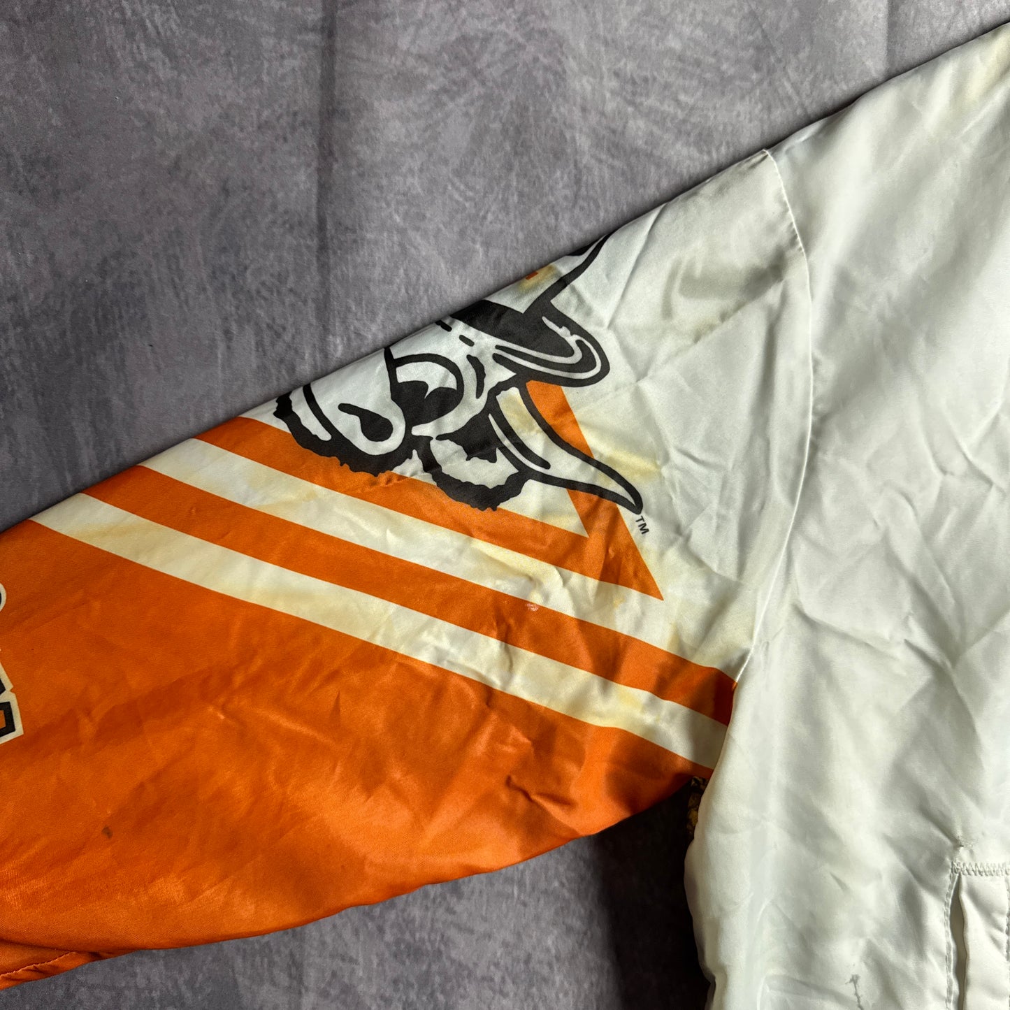80s Texas Longhorns Chalk line Fanimation Jacket 4473