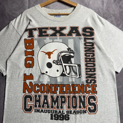1996 Grey Texas Longhorns Big 12 Conference Champions Shirt 4547