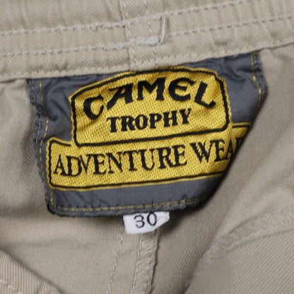 90s Khaki Camel Trophy Adventure Wear Cargo Shorts 5178