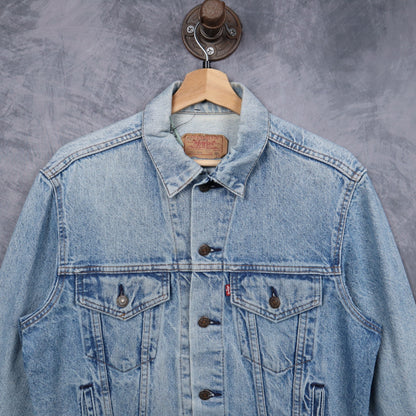90s Light Wash Levi's 70506 Denim Jacket 5082
