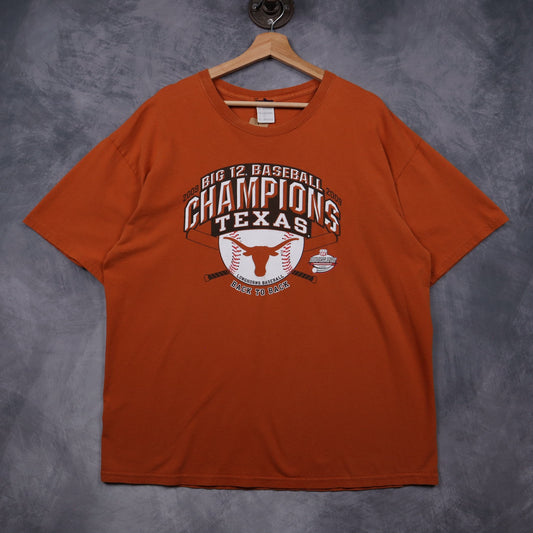 2009 Orange Texas Longhorns Big 12 Baseball Champions Shirt 5859
