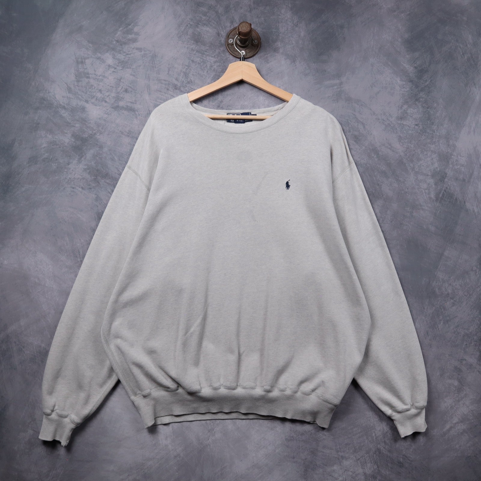 90s Grey Polo Ralph Lauren Crewneck 5404
