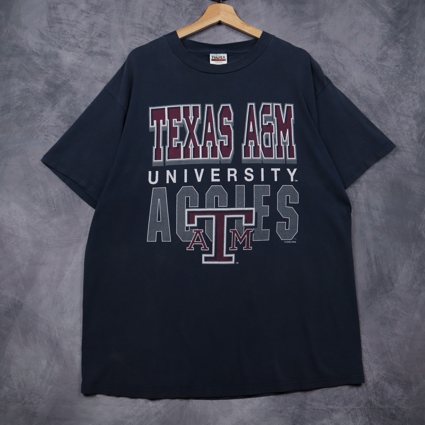 90s Navy Blue Texas A&M University Shirt 4836