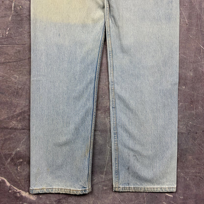 90s Light Wash Levi's 501 Denim Jeans 35x32 0695