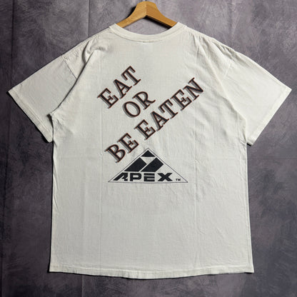 1993 White Texas Longhorns Danger Apex Shirt 4578