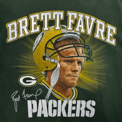 00s Green Brett Favre Green Bay Packers Shirt 4250