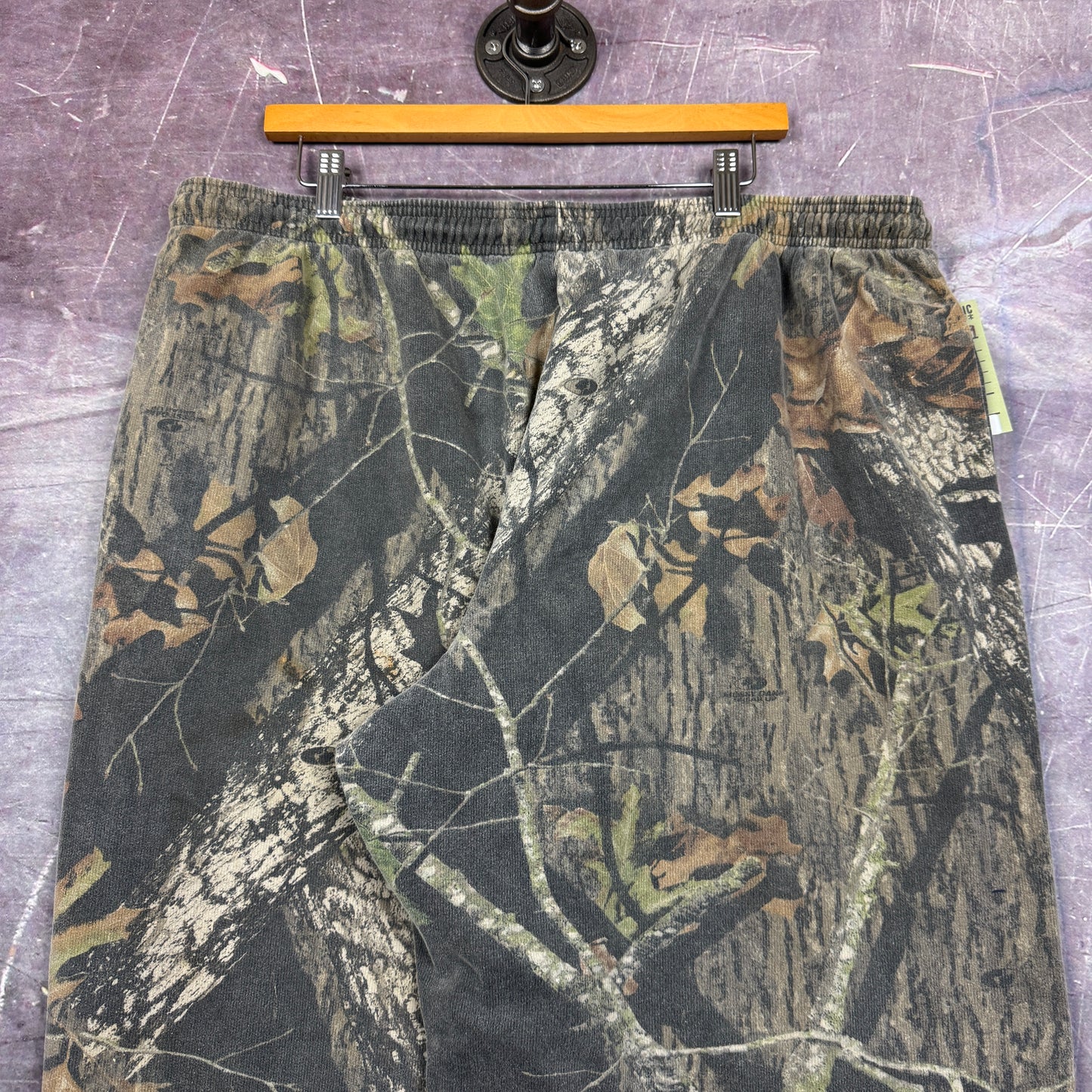 90s RealTree Camo Baggy Jogger Sweatpants 42x29 2239