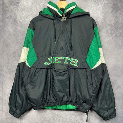 90s Black New York Jets Starter Jacket 4079