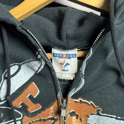 Black Don’t Mess With Classic Texas Longhorns Zip Hoodie 4413