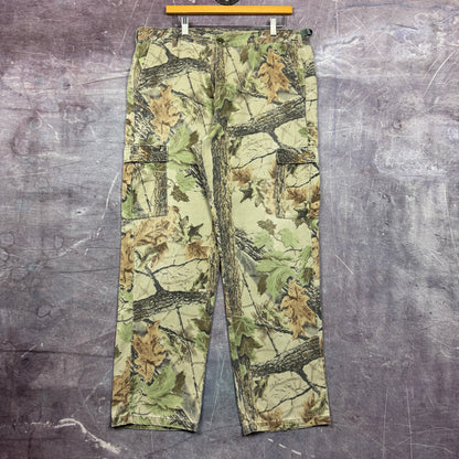 90s RealTree Camo Ranger Baggy Cargo Pants 37x31 2035