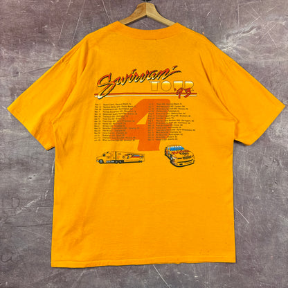 90s Yellow Kodak Nascar Shirt 3258