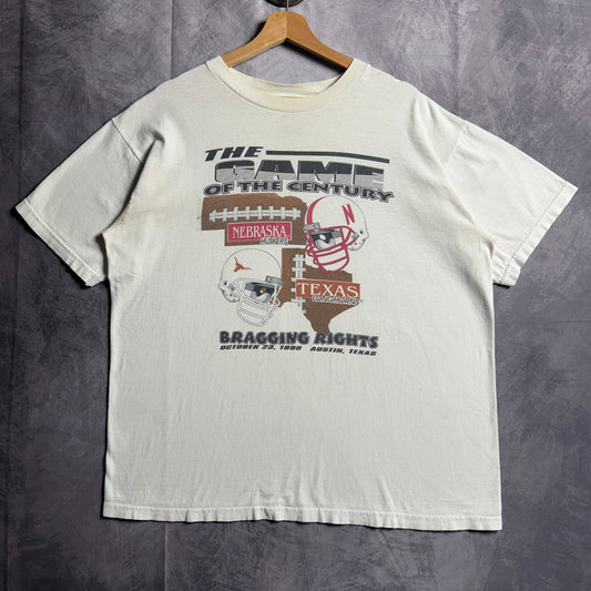 1999 White Texas Longhorns Game Of The Century Shirt 4510