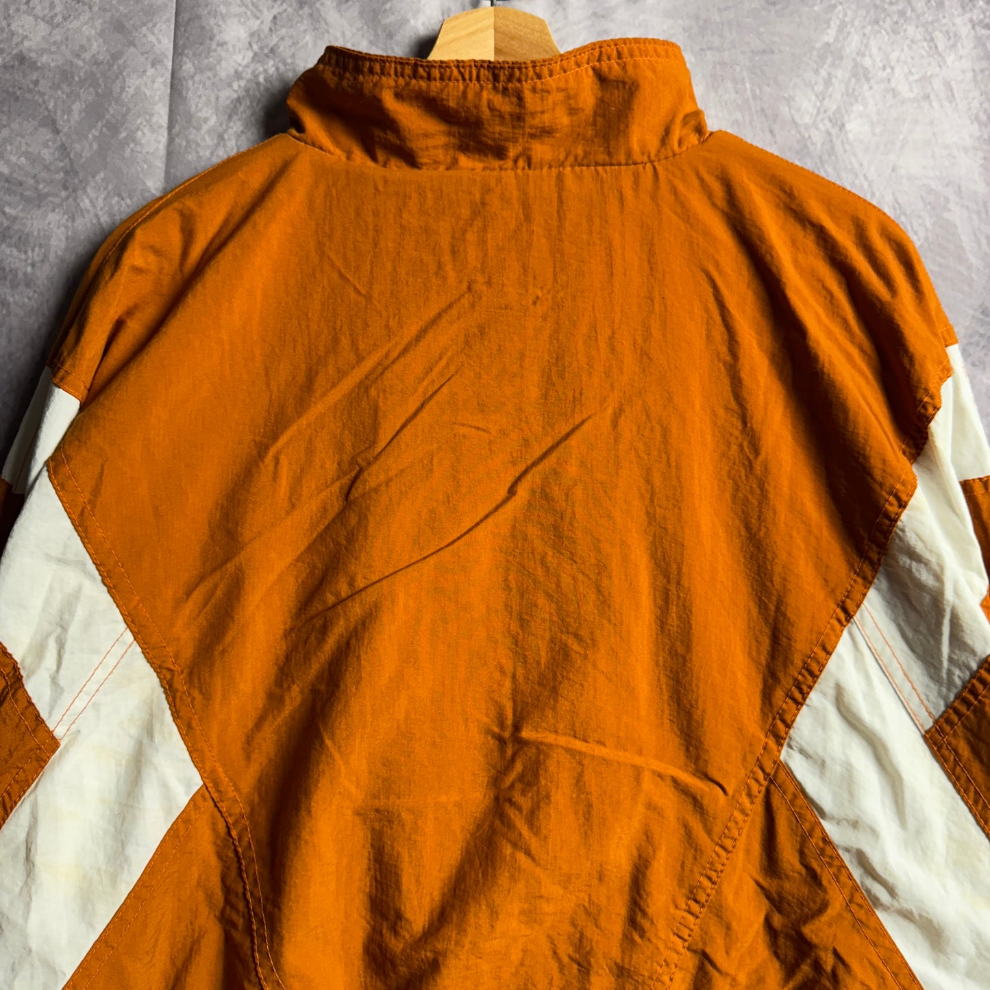 90s Orange Texas Longhorns Basketball Reebok Wind Breaker 4590