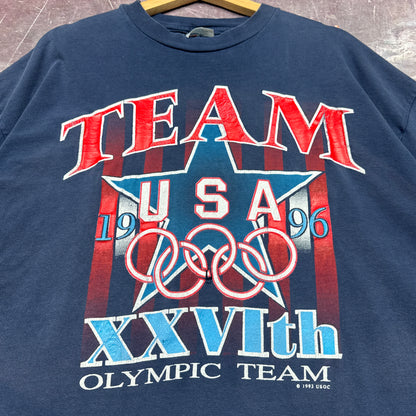 1996 Navy Blue Team USA Olympics Shirt 3459