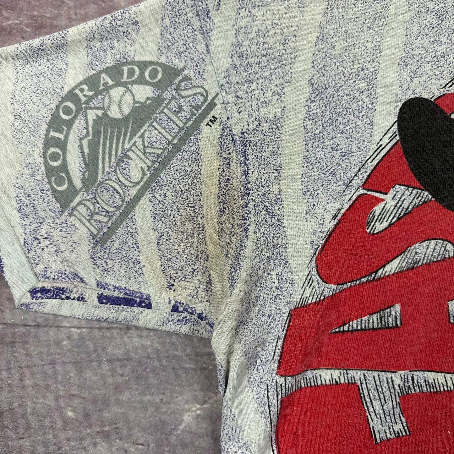 90s Colorado Rockies Looney Tunes Shirt 3315