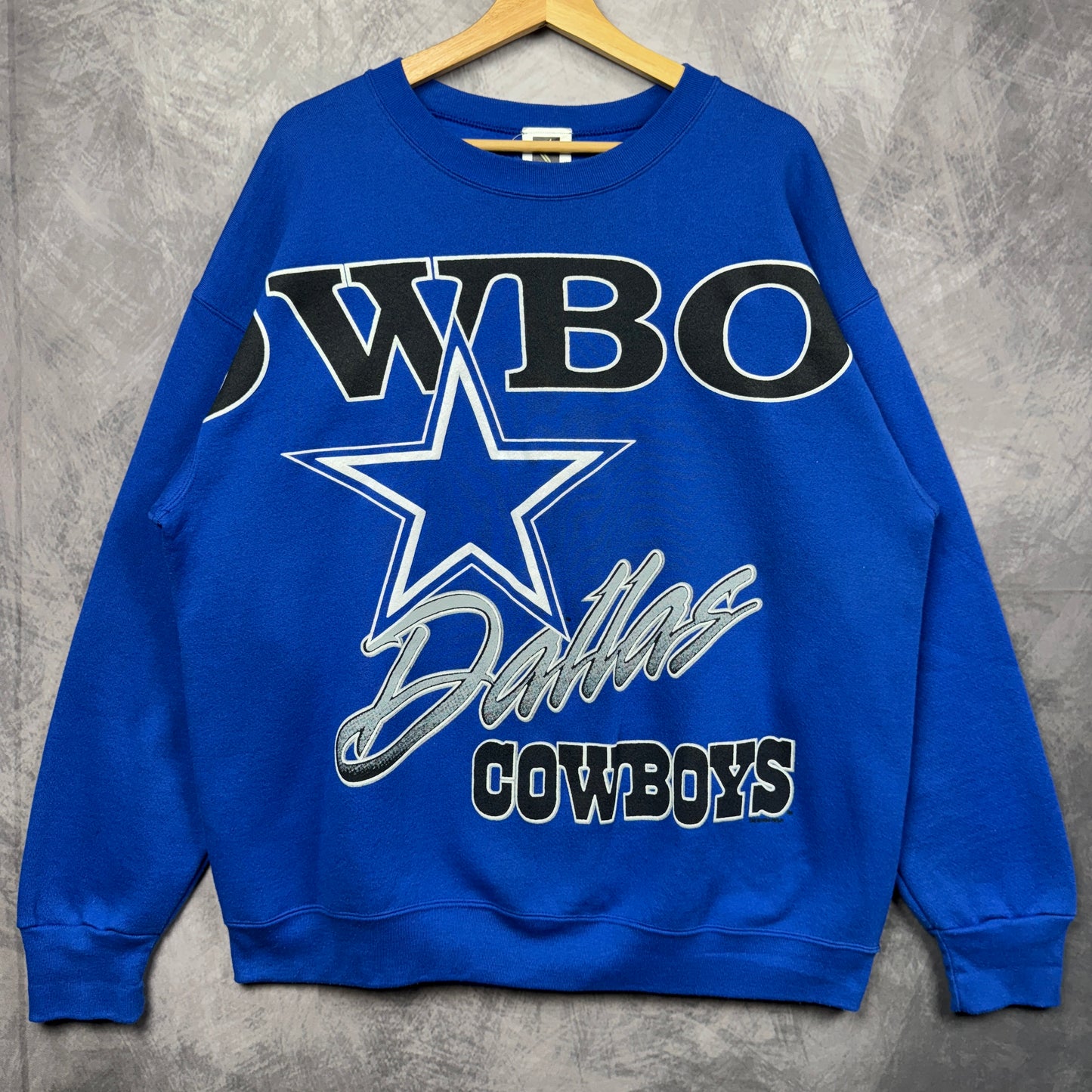 90s Blue Dallas Cowboys Crewneck Sweatshirt 4121