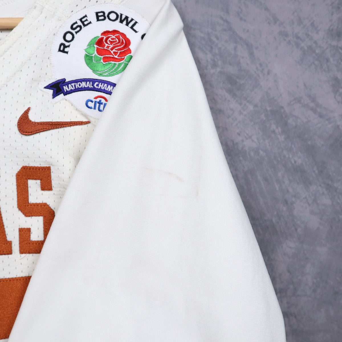 2005 White Texas Longhorns Rose Bowl V. Young Nike Jersey 5813