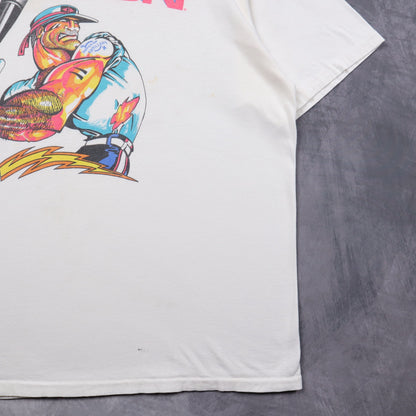 1991 White Easton Weekend Warrior Team Canada Pan-Am Softball Shirt 5354