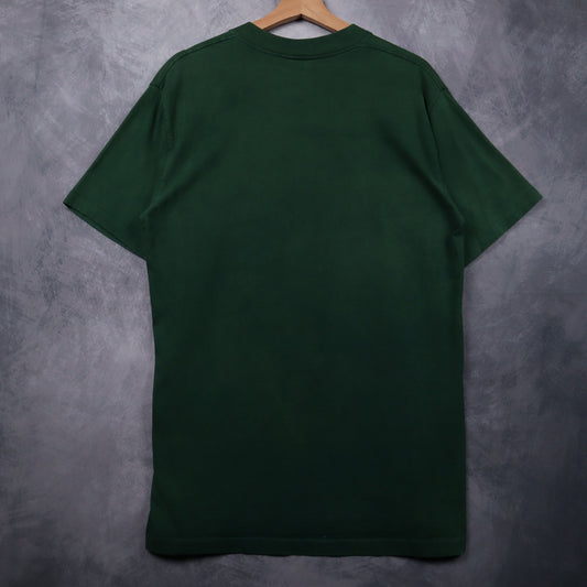 90s Green Texas Cowboy Graphic Shirt 4646