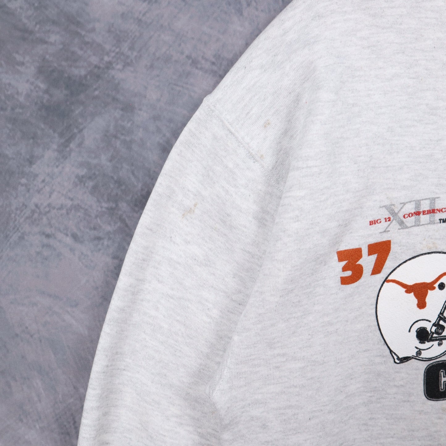 1996 Grey Texas Longhorns Inaugural Champs Crewneck Sweatshirt 5656
