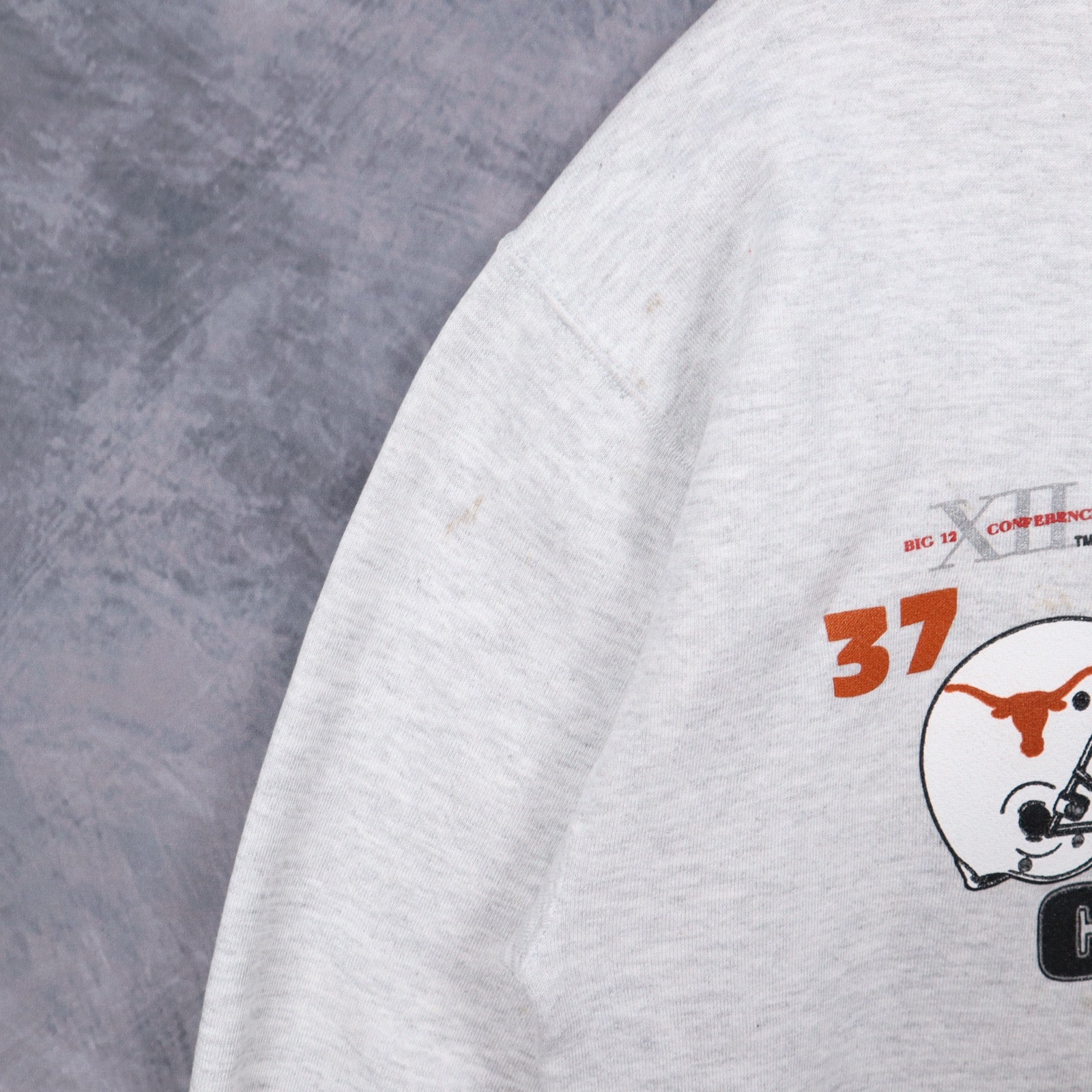 1996 Grey Texas Longhorns Inaugural Champs Crewneck Sweatshirt 5656