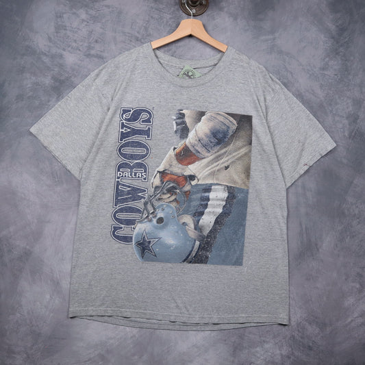 90s Grey Dallas Cowboys Shirt 6728