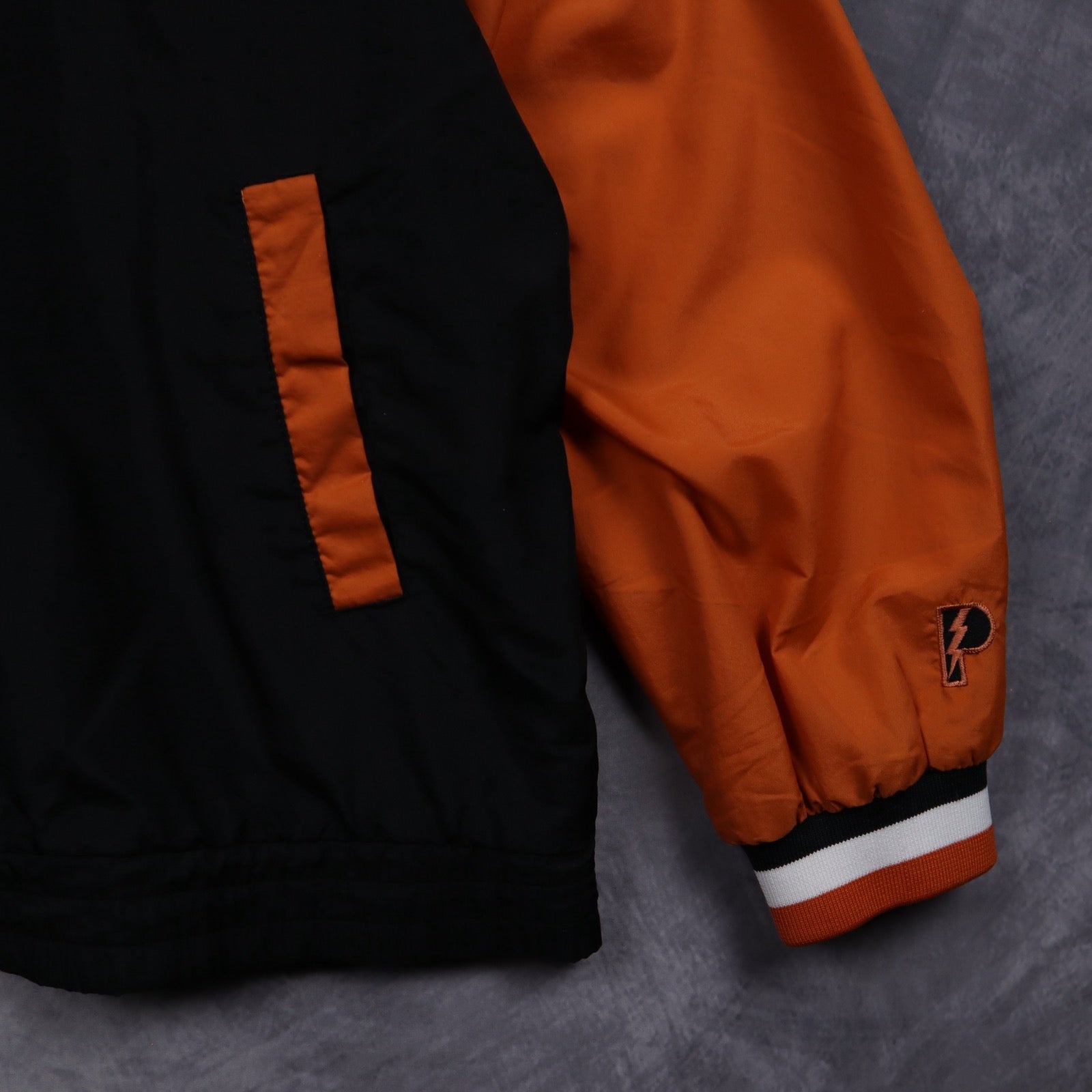 90s Black Texas Longhorns Pro Player Bomber Jacket 5944