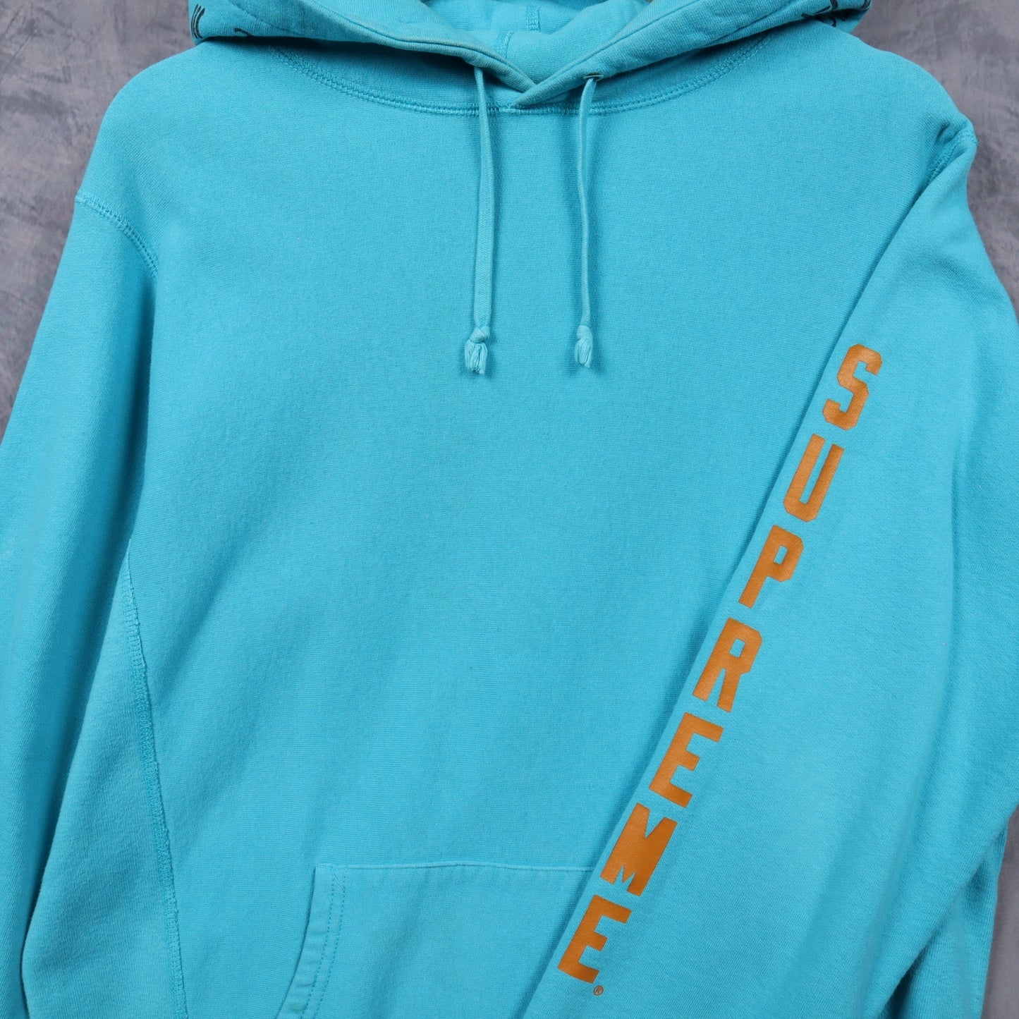 Supreme x Thrasher Boyfriend Skate Teal Hoodie 4826