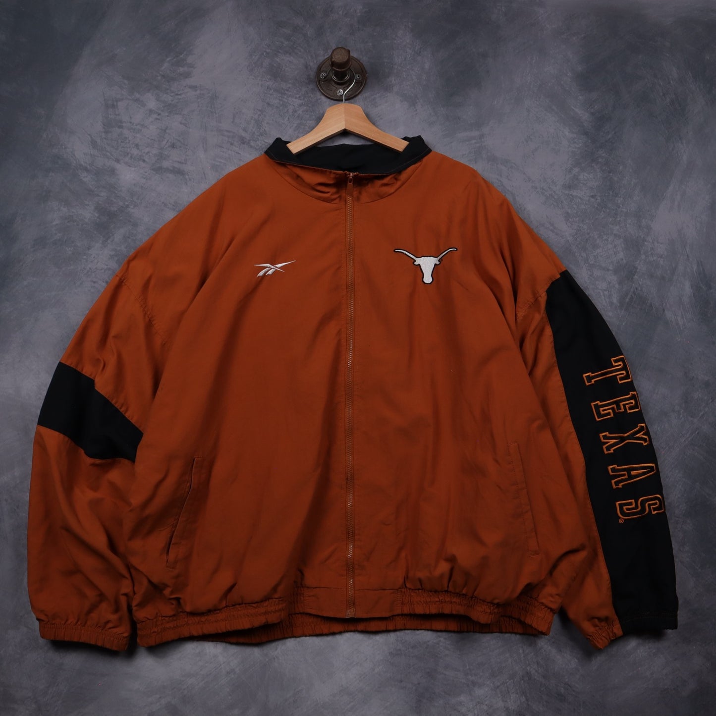 90s Burnt Orange Texas Longhorns Reebok Jacket 5937