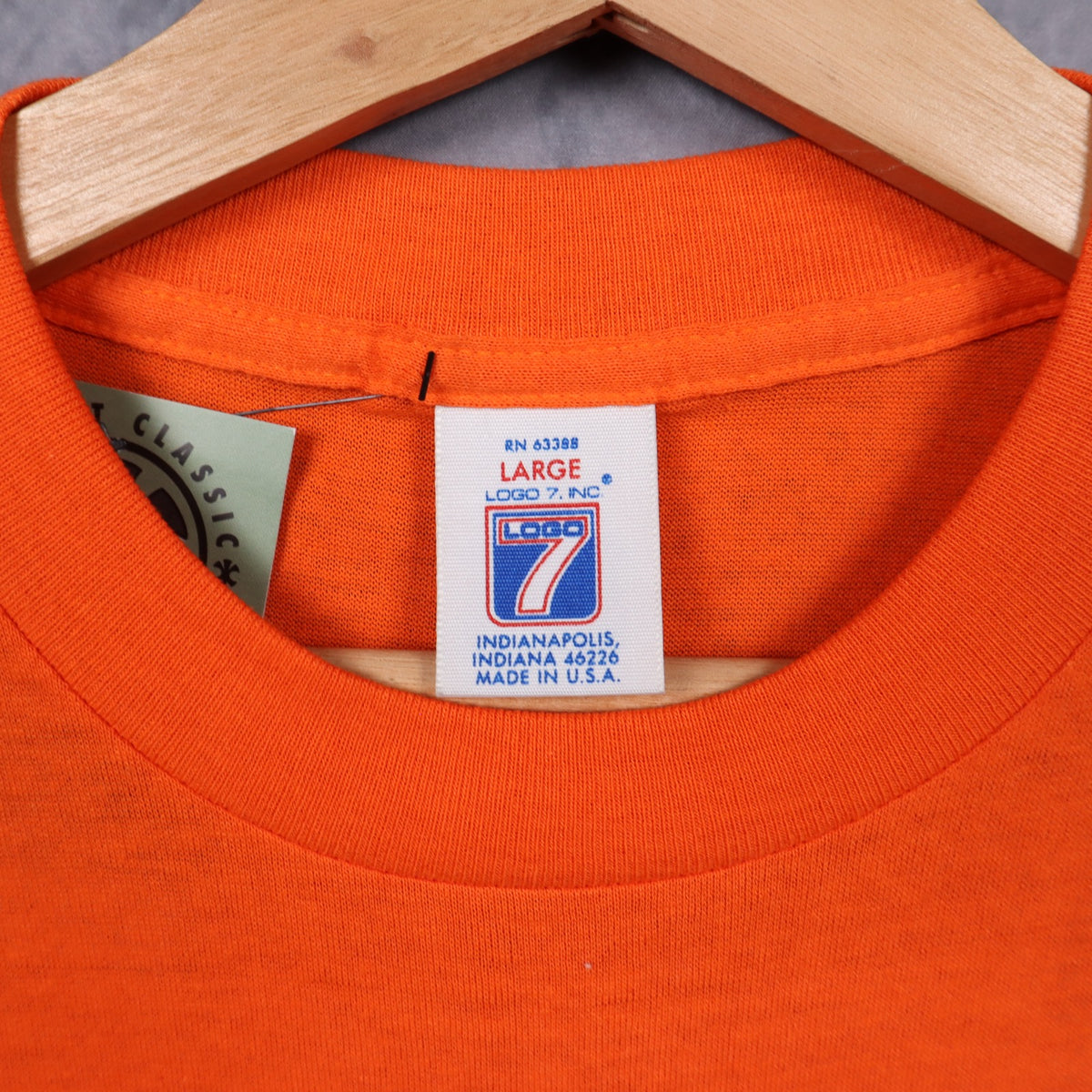 1987 Orange Denver Broncos Super Bowl XXII AFC Champions Shirt 6546