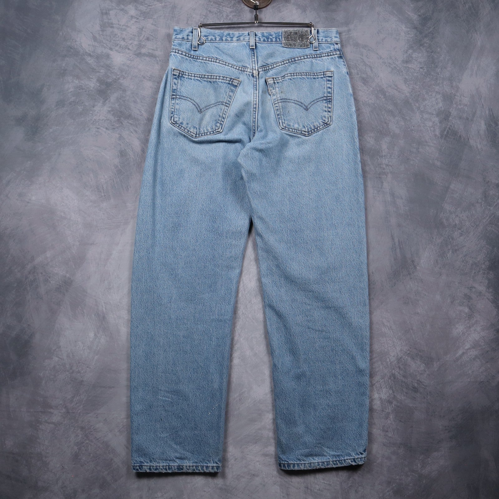90s Light Wash Levi's Silvertab Straight + Relaxed Jeans 5055