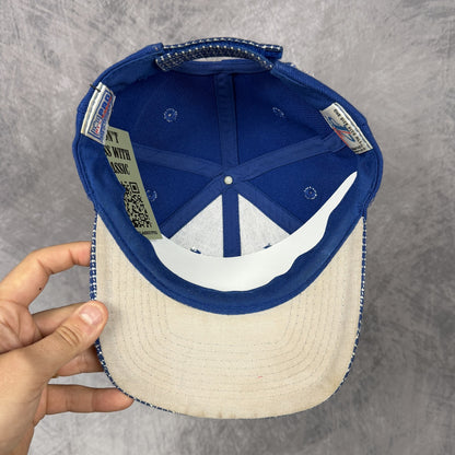 90s Blue Seattle Seahawks Logo Athletic NFL Pro Line Snapback Hat 6845