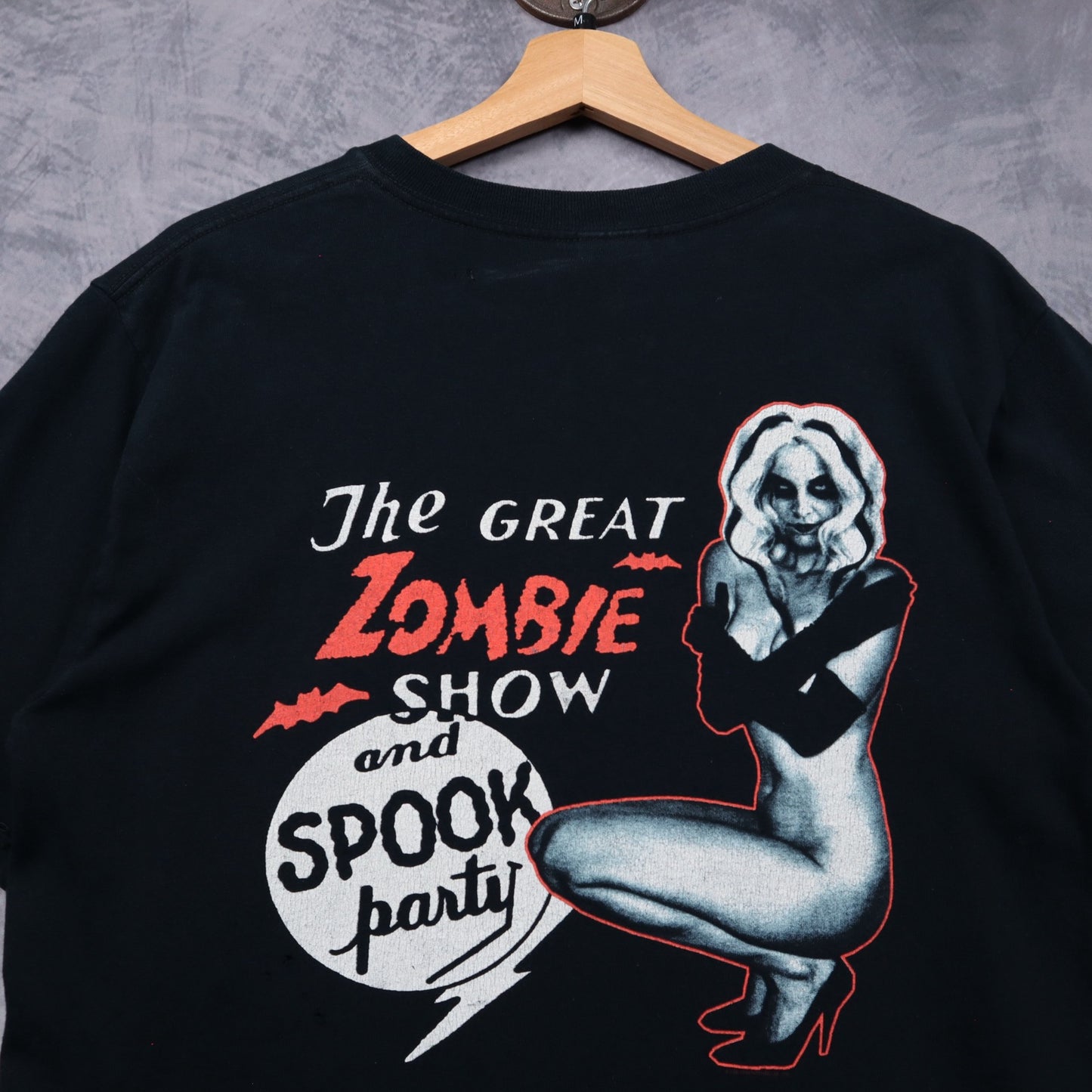Early 2000s Black Rob Zombie Spooks-A-Poppin Shirt 5582