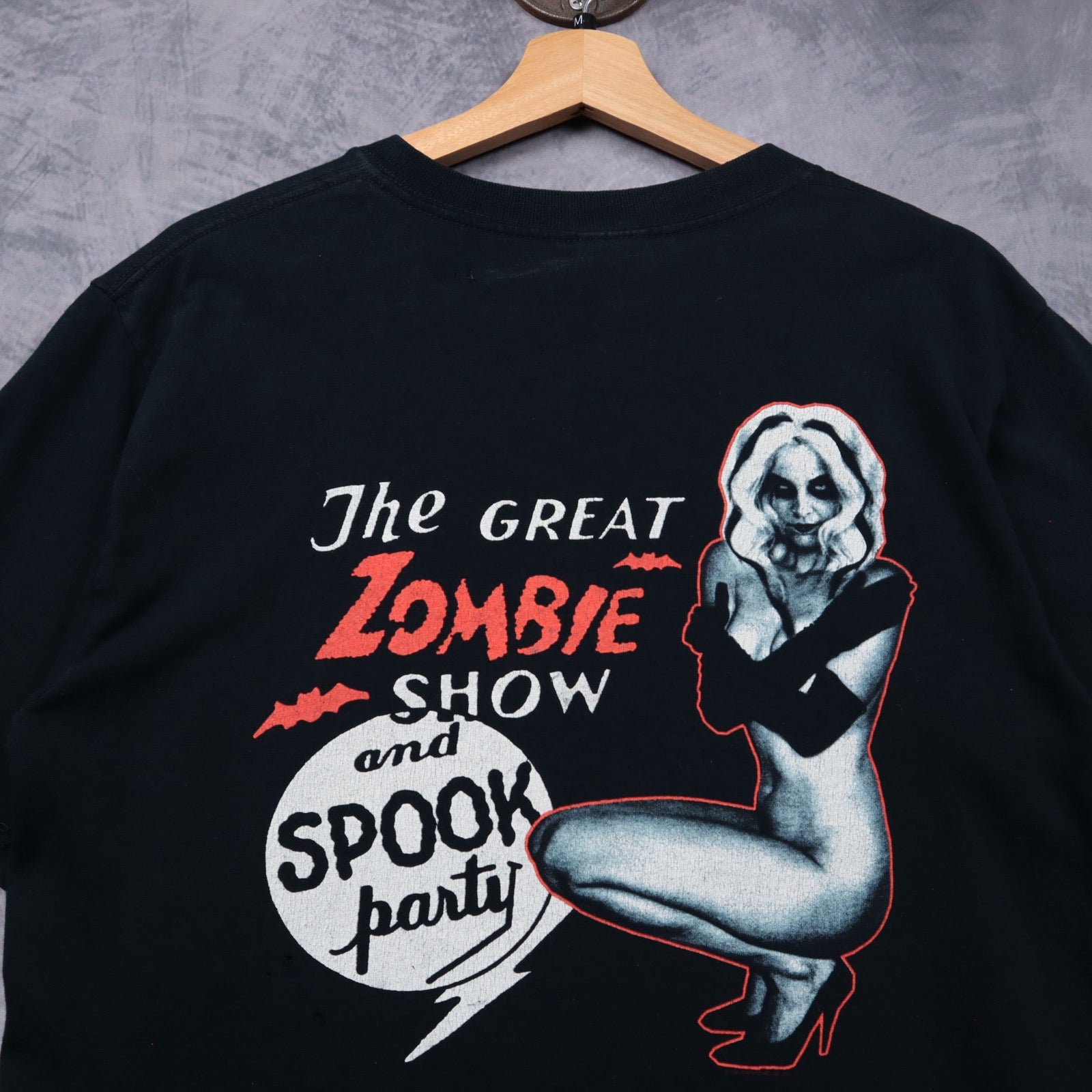 Early 2000s Black Rob Zombie Spooks-A-Poppin Shirt 5582
